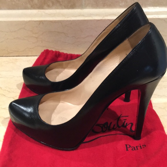 Christian Louboutin Black platform pump - Picture 4 of 8